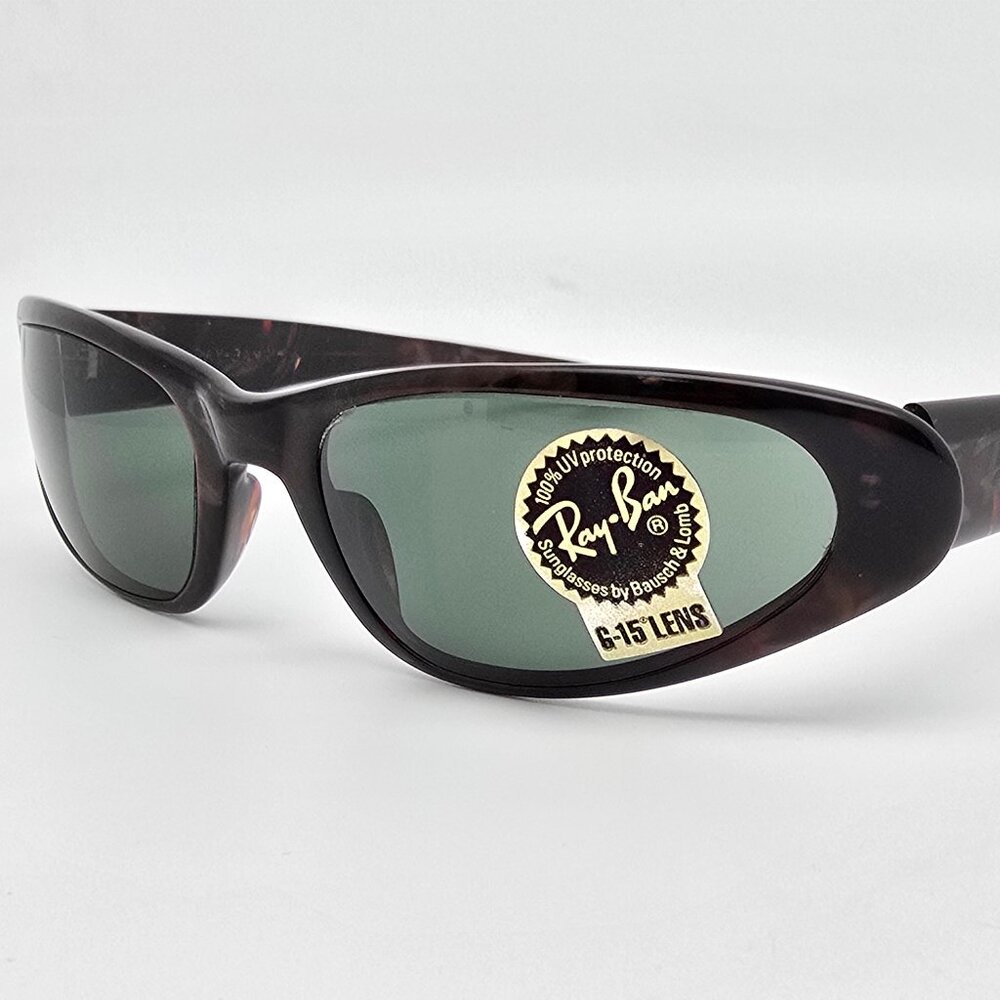 Ray-Ban B&L W1925 YSA0 Moonstone Tortoise Frame G-15 Green Lens Sunglasses USA